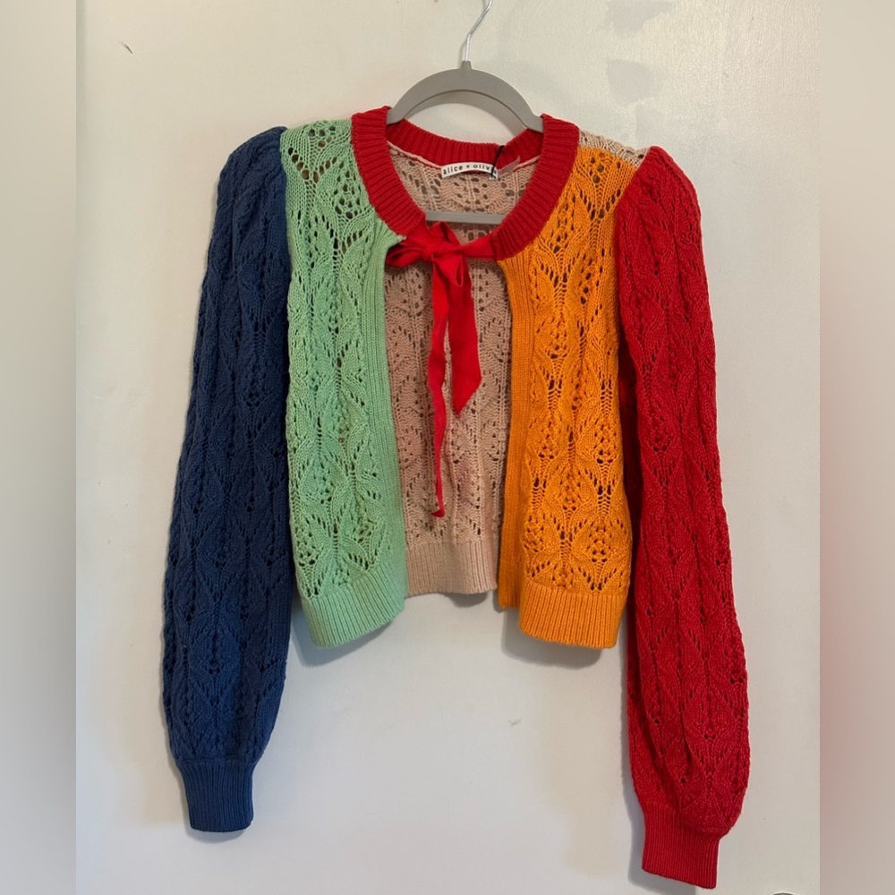 New with tags. Alice and Olivia knit sweater.